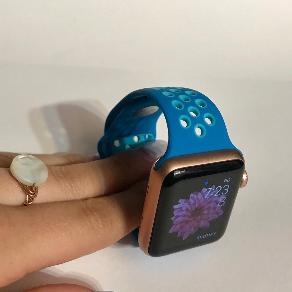 ✰ Blue Sport Apple Watch Band ✰ - Picture 2 of 6